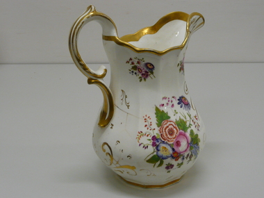 Domestic Object - FLORAL CHINA JUG, 1853