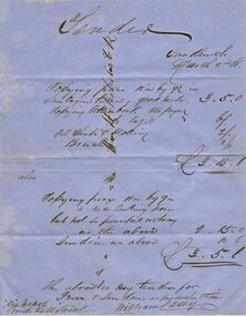 Document - ANCIENT ORDER OF FORESTERS NO. 3770 COLLECTION: CORRESPONDENCE