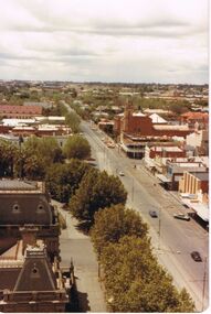 Photograph - VIEW NORTH EAST ALONG MCCRAE STREET FROM POST OFFICE CLOCK TOWER