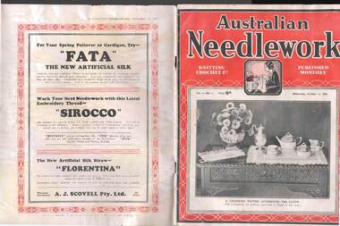 Magazine - AUSTRALIAN NEEDLEWORK, 15 October 1931