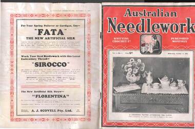 Magazine - AUSTRALIAN NEEDLEWORK, 15 October 1931