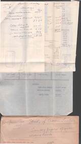 Document - COHN BROTHERS COLLECTION: HANDWRITTEN MANILLA ENVELOPE