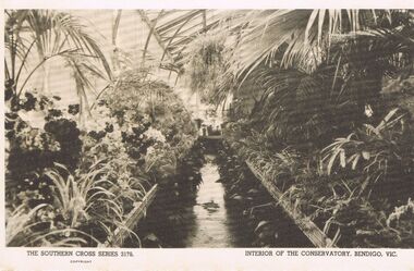 Photograph - INTERIOR OF CONSERVATORY, BENDIGO