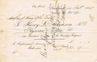 Document - ANCIENT ORDER OF FORESTERS NO. 3770 COLLECTION: CORRESPONDENCE