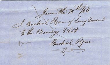 Document - ANCIENT ORDER OF FORESTERS NO. 3770 COLLECTION: CORRESPONDENCE