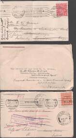 Document - COHN BROTHERS COLLECTION: ENVELOPES ADDRESSED TO E V BROWNE