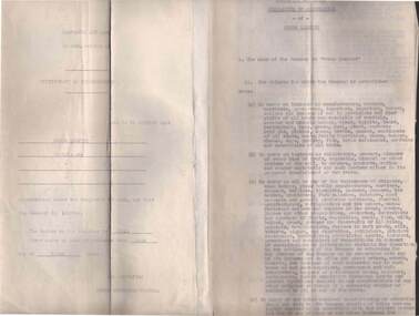 Document - COHN BROTHERS COLLECTION: MEMORANDUM & ARTICLES OF ASSOCIATION