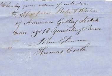 Document - ANCIENT ORDER OF FORESTERS NO. 3770 COLLECTION: CORRESPONDENCE
