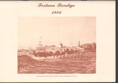 Book - FORTUNA COLLECTION: FORTUNA BENDIGO 1986, 1986