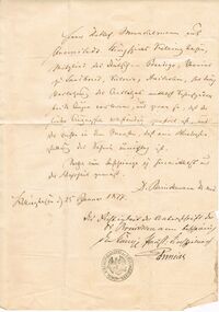 Document - ANCIENT ORDER OF FORESTERS NO. 3770 COLLECTION: CORRESPONDENCE