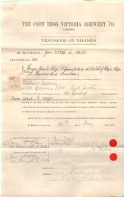 Document - COHN BROTHERS COLLECTION: TRANSFER OF SCRIPT