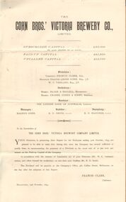 Document - COHN BROTHERS COLLECTION: NOTICE OF MEETING