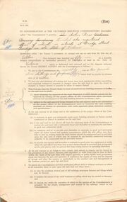 Document - COHN BROTHERS COLLECTION: AGREEMENT LAND AT SWAN HILL