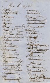 Document - ANCIENT ORDER OF FORESTERS NO. 3770 COLLECTION: CORRESPONDENCE