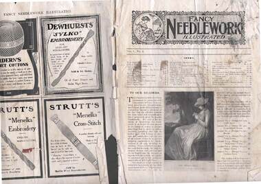 Magazine - FANCY NEEDLEWORK ILLUSTRATED, 1907-1908
