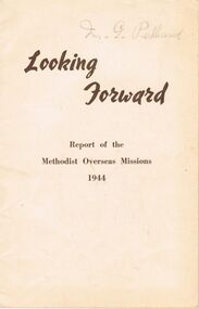 Document - LYDIA CHANCELLOR COLLECTION: ' LOOKING FORWARD.'