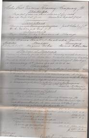 Document - COHN BROTHERS COLLECTION: HANDWRITTEN NOTICE OF MEETING DATED 1902