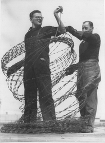 Photograph - ABBOTT COLLECTION: PHOTOS BARBED WIRE