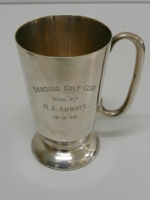 Award - ABBOTT COLLECTION: H.A.ABBOTT GOLF TROPHY, 1938