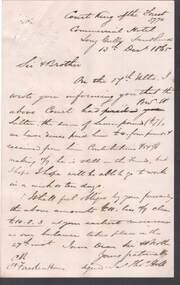Document - ANCIENT ORDER OF FORESTERS NO. 3770 COLLECTION: CORRESPONDENCE