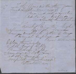 Document - ANCIENT ORDER OF FORESTERS NO. 3770 COLLECTION: CORRESPONDENCE