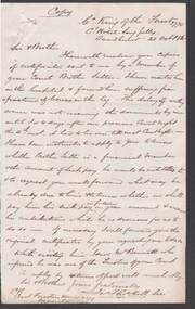 Document - ANCIENT ORDER OF FORESTERS NO. 3770 COLLECTION: CORRESPONDENCE