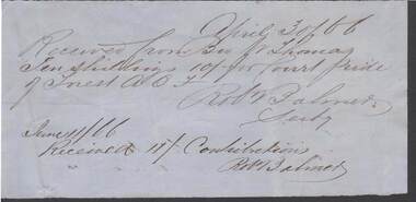 Document - ANCIENT ORDER OF FORESTERS NO. 3770 COLLECTION: CORRESPONDENCE