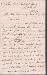 Document - ANCIENT ORDER OF FORESTERS NO. 3770 COLLECTION: CORRESPONDENCE