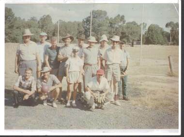Photograph - RAILWAYS COLLECTION: A TEAM OF 13 CRICKET PLAYERS