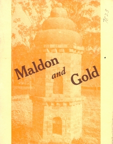 Book - MALDON AND GOLD