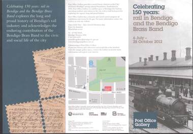 Book - RAILWAYS COLLECTION: CELEBRATING 150 YEARS OF RAIL IN BENDIGO AND THE BENDIGO BRASS BAND