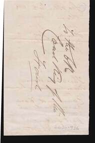 Document - ANCIENT ORDER OF FORESTERS NO. 3770 COLLECTION: CORRESPONDENCE
