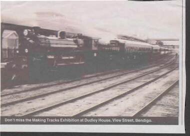 Photograph - RAILWAYS COLLECTION: AN OLD STEAM TRAIN