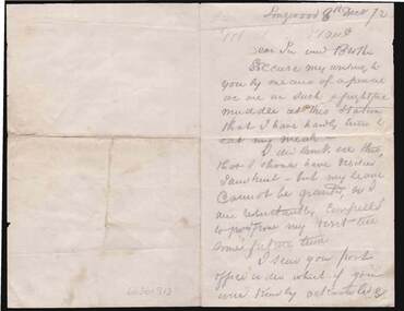 Document - ANCIENT ORDER OF FORESTERS NO. 3770 COLLECTION: CORRESPONDENCE