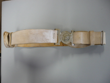 Accessory - WHITE LEATHER BELT