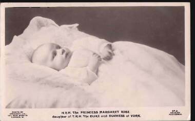 Postcard - PRINCESS MARGARET ROSE