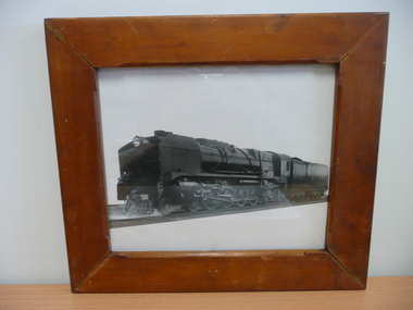 Photograph - STEAM LOCOMOTIVE WITH TENDER