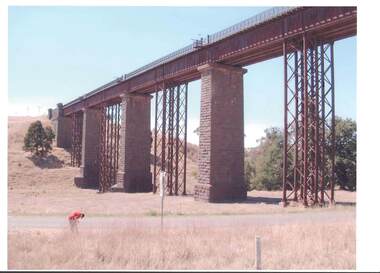 Photograph - RAILWAYS COLLECTION: COLOUR PHOTO OF THE TARADALE RAILWAY VIADUCT
