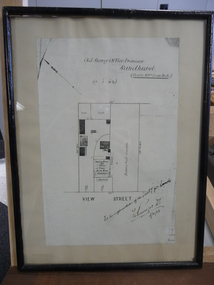 Document - DUDLEY HOUSE COLLECTION: PLAN OF DUDLEY HOUSE, 1888