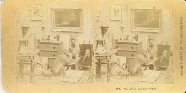 Leisure object - STEREOSCOPE VIEWER CARD