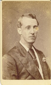 Photograph - SMALL PORTRAIT PHOTOGRAPH OF MALE