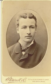 Photograph - SMALL PORTRAIT PHOTOGRAPH OF YOUNG MAN