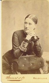 Photograph - SMALL PORTRAIT PHOTOGRAPH OF WOMAN