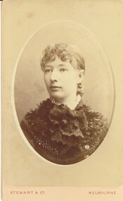 Photograph - SMALL PORTRAIT PHOTOGRAPH OF YOUNG WOMAN