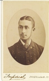 Photograph - SMALL PORTRAIT PHOTO OF A MALE BY IMPERIAL