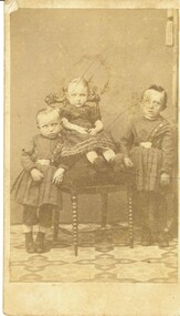 Photograph - SMALL PHOTOGRAPH OF 3 CHILDREN