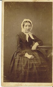 Photograph - SMALL PHOTO OF OLD WOMAN