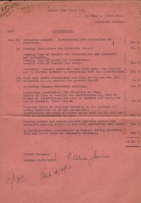 Document - MISS G ALICE JONES COLLECTION: ACCOUNT