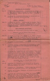 Document - MISS G ALICE JONES COLLECTION: ACCOUNT