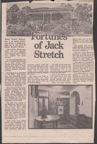 Newspaper - NEWSPAPER ARTICLE: FORTUNES OF JACK STRETCH
